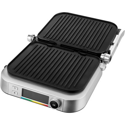 Sencor - Grill de contact 2100W/230V chrome mat