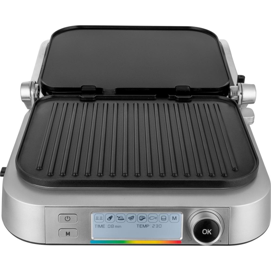 Sencor - Grill de contact 2100W/230V chrome mat