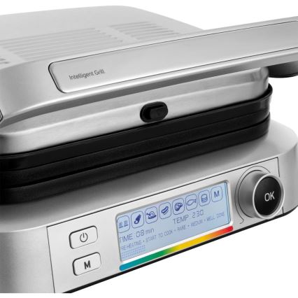 Sencor - Grill de contact 2100W/230V chrome mat