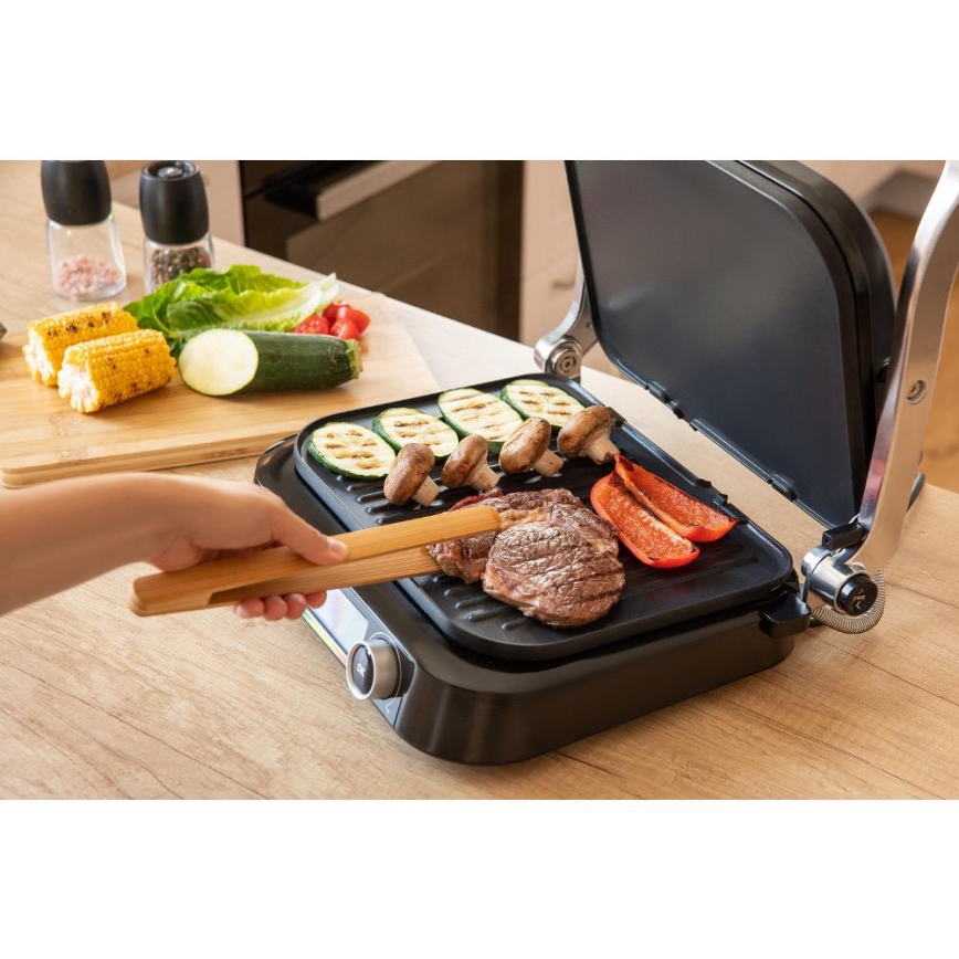 Sencor - Grill de contact 2100W/230V noir