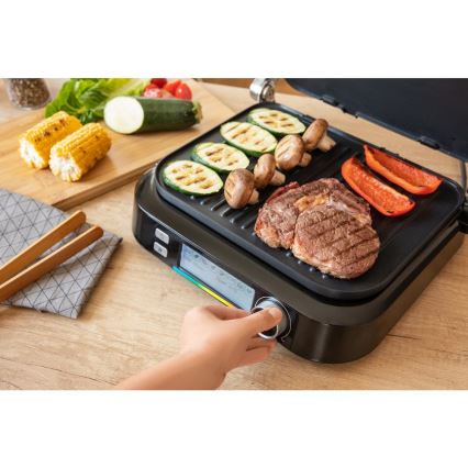 Sencor - Grill de contact 2100W/230V noir
