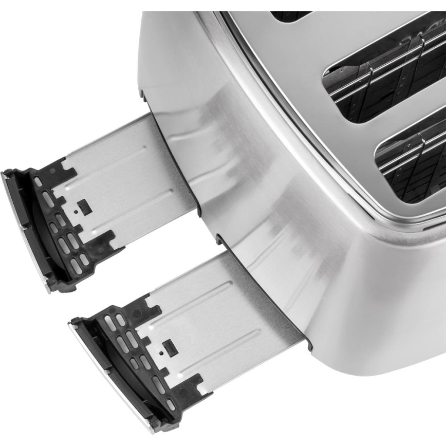 Sencor - Grille-pain à 4 fentes 1600W/230V, chrome mat