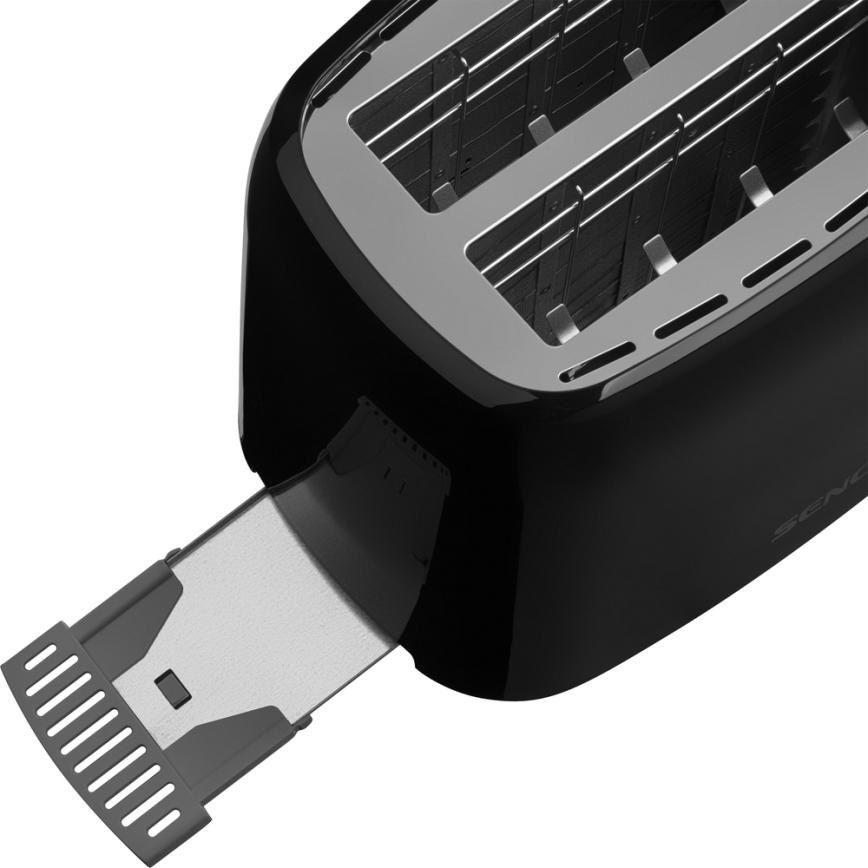 Sencor - Grille-pain à deux emplacements 750W/230V noir