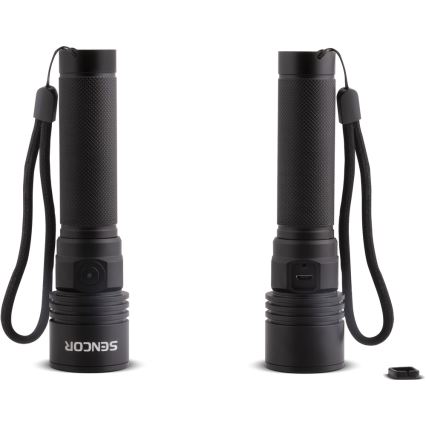 Sencor - Lampe torche rechargeable LED/3W/3,7V 2000 mAh IPX4
