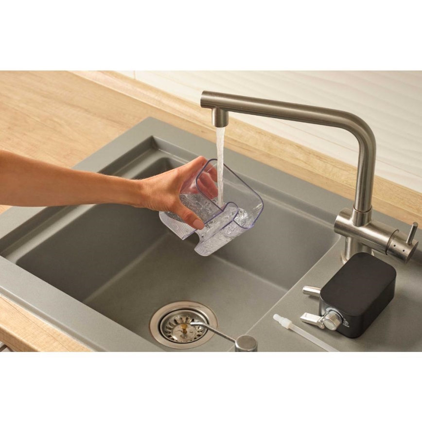 Sencor - Machine à expresso à levier 1350W/230V noir/chrome mat