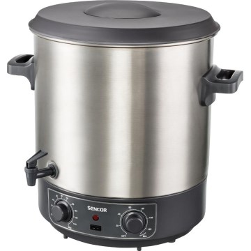 Sencor - Marmite de mise en conserve 27 l 1800W/230V inox/gris