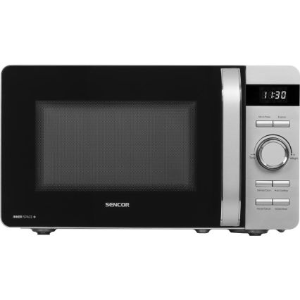 Sencor - Micro-ondes 800 W / 230 V, 17 L, argenté