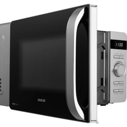 Sencor - Micro-ondes 800 W / 230 V, 17 L, argenté