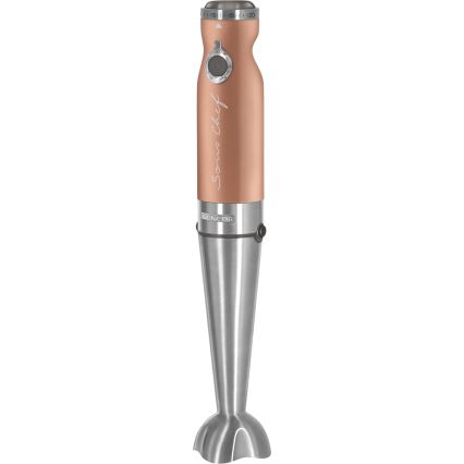 Sencor - Mixeur plongeant 4in1 1200W/230V acier inoxydable/cuivre