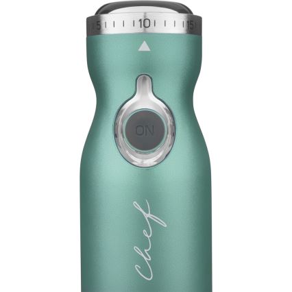 Sencor - Mixeur plongeant 4in1 1200W/230V acier inoxydable/turquoise