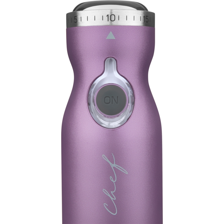 Sencor - Mixeur plongeant 4in1 1200W/230V acier inoxydable/violet