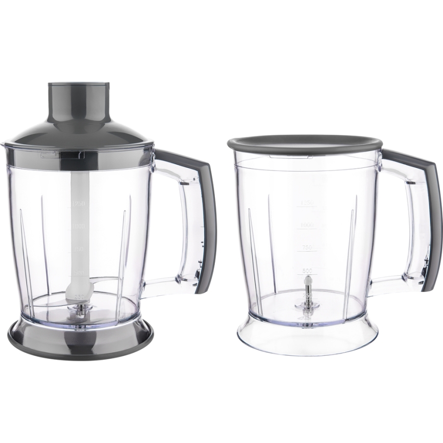 Sencor - Mixeur plongeant 4in1 1200W/230V acier inoxydable/violet