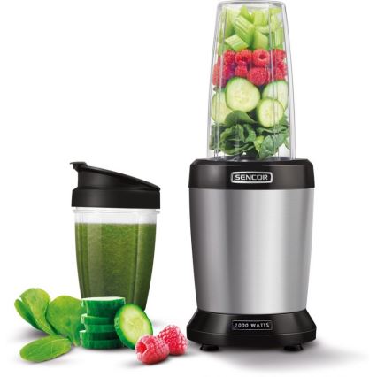 Sencor - Nutri blender à smoothie 1000W/230V argent