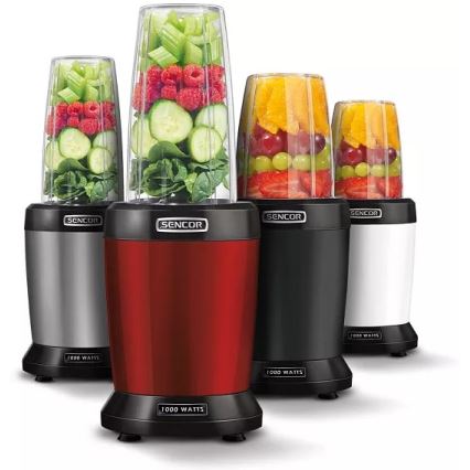 Sencor - Nutri blender à smoothie 1000W/230V argent