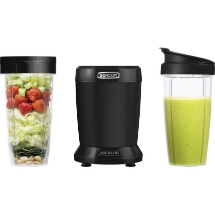 Sencor - Nutri blender à Smoothie1000W/230V noir