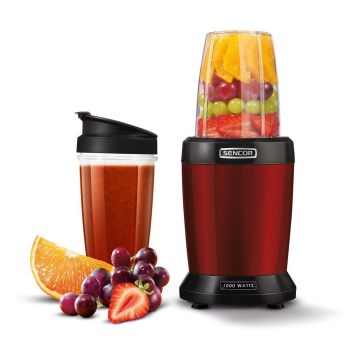 Sencor - Nutri blender à Smoothie1000W/230V rouge