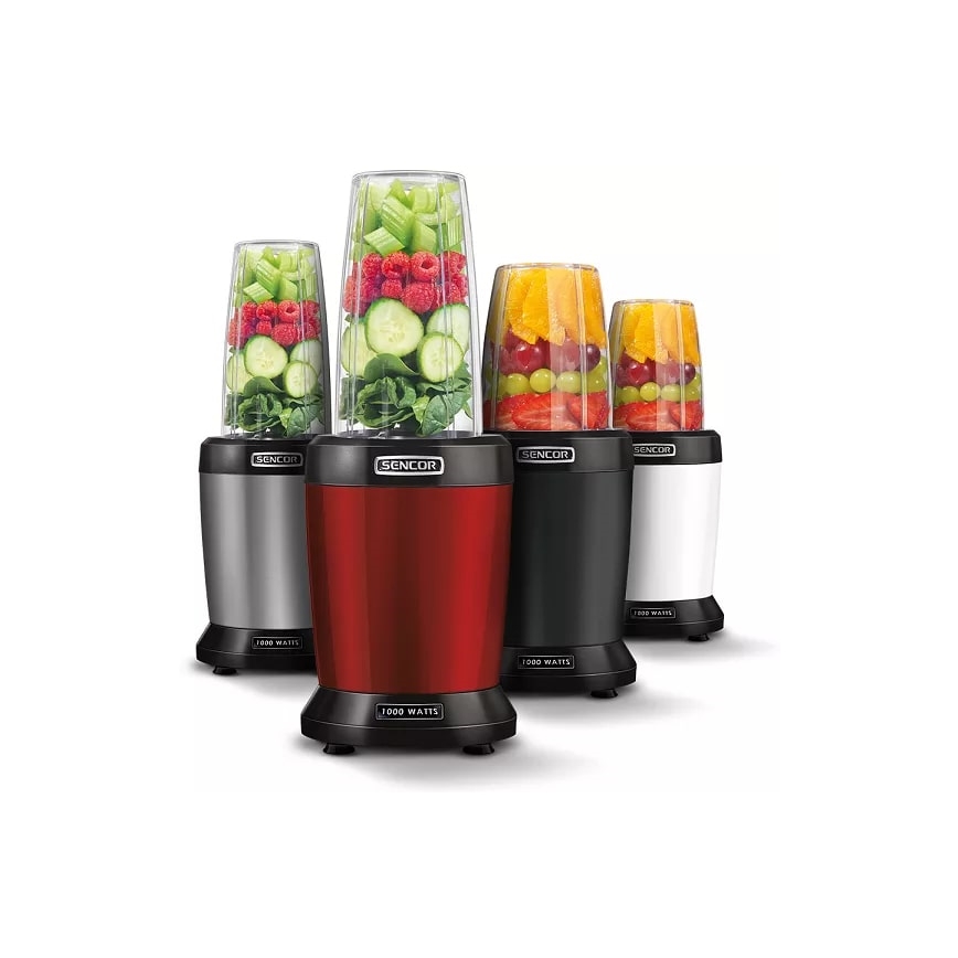 Sencor - Nutri blender à Smoothie1000W/230V rouge