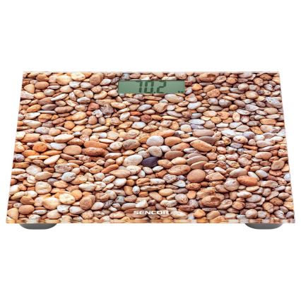 Sencor - Pèse-personne numérique avec écran LCD 1xCR2032