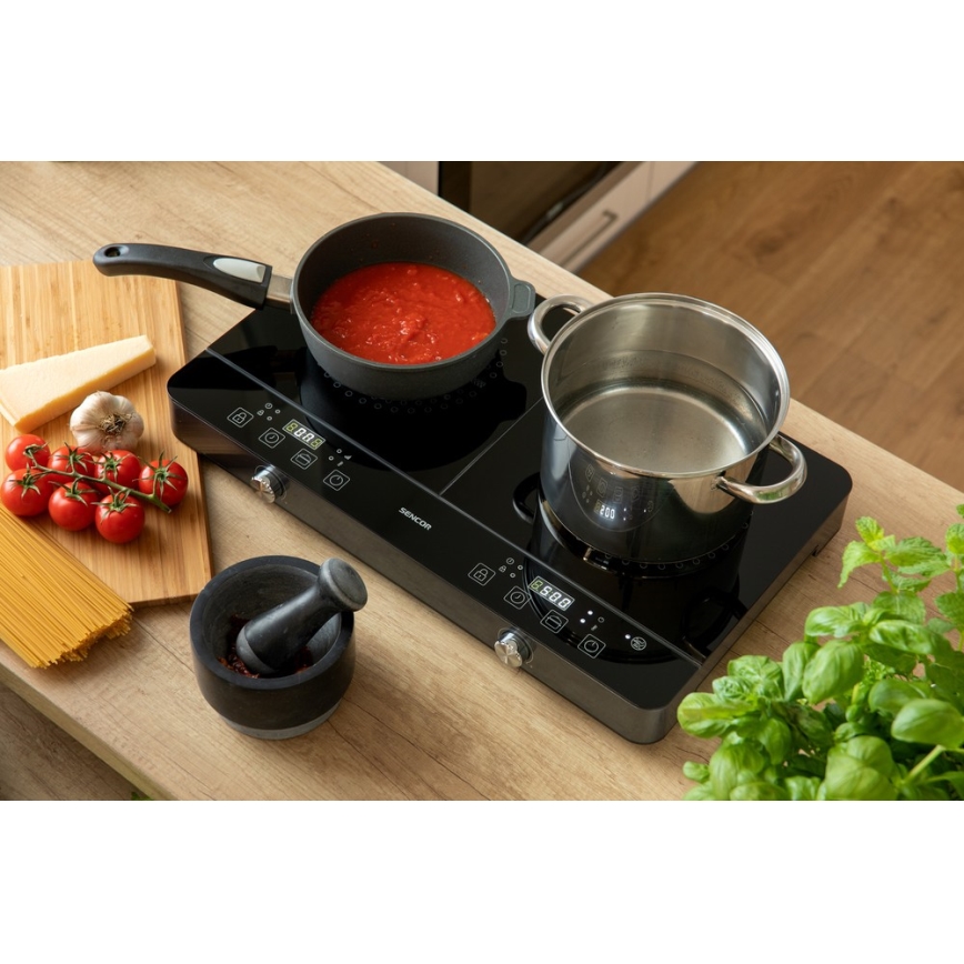 SILVERCREST® KITCHEN TOOLS Plaque à induction double, …