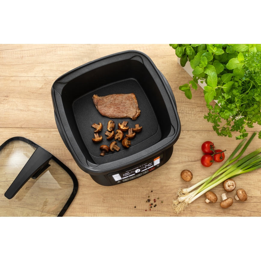 Sencor - Poêle à frire multifonction avec accessoires 1800W/230V 18 fonctions 4,8l