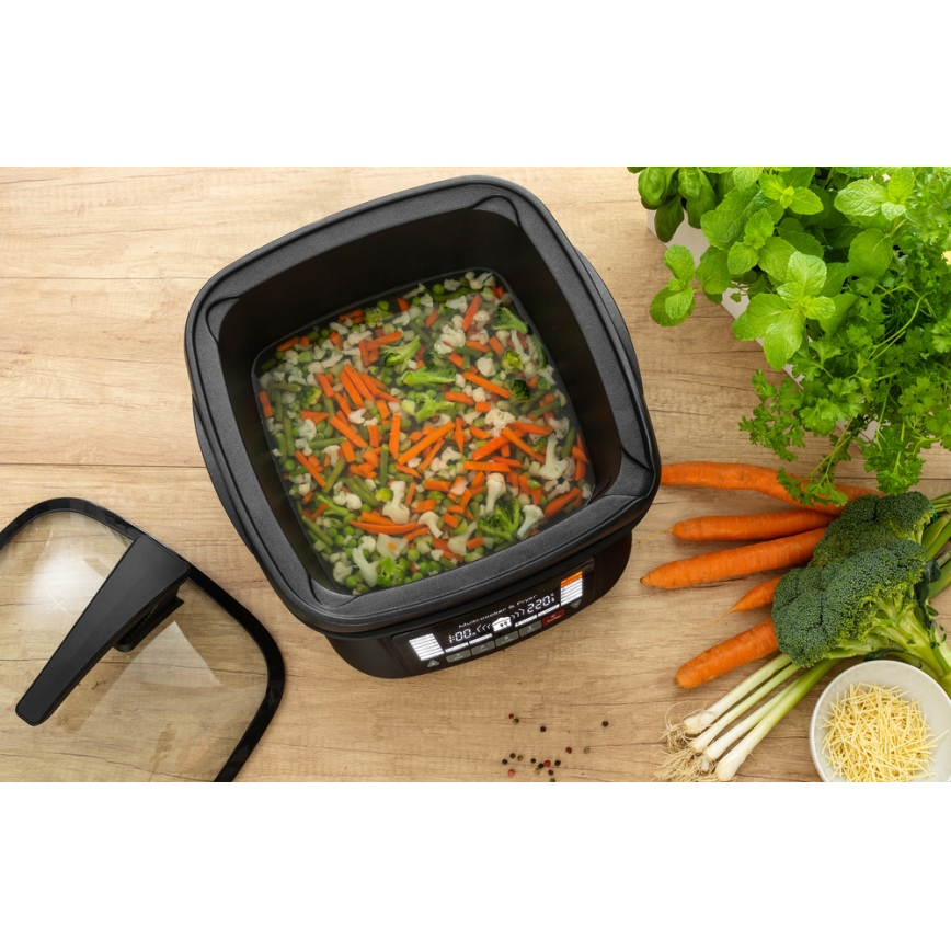 Sencor - Poêle à frire multifonction avec accessoires 1800W/230V 18 fonctions 4,8l