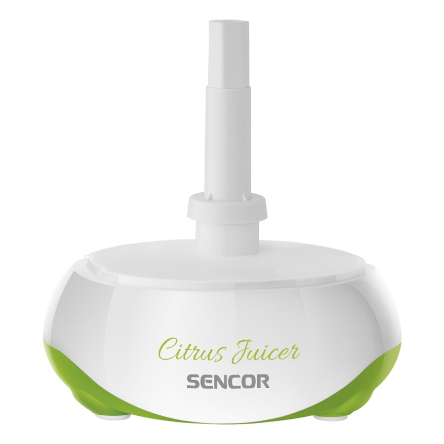 Sencor - Presse citron électrique 0,7 l 40W/230V blanc/vert
