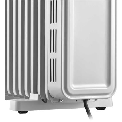 Sencor - Radiateur à bain d'huile à 13 ailettes 1000/2500W/230V blanc + télécommande