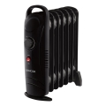 Sencor - Radiateur à bain d'huile 7 ailettes, 700 W/230 V, noir