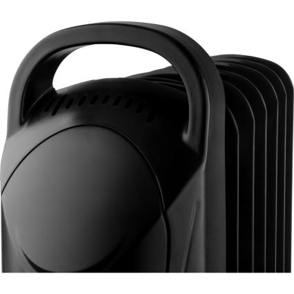 Sencor - Radiateur à bain d'huile 7 ailettes, 700 W/230 V, noir