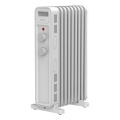 Sencor - Radiateur à bain d'huile 9 éléments, 800/1200/2000 W, 230 V, blanc