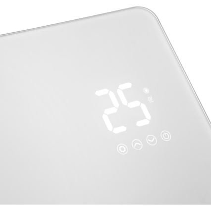 Sencor - Radiateur/convecteur électrique intelligent 1200/2400W/230V IP24 Wi-Fi blanc