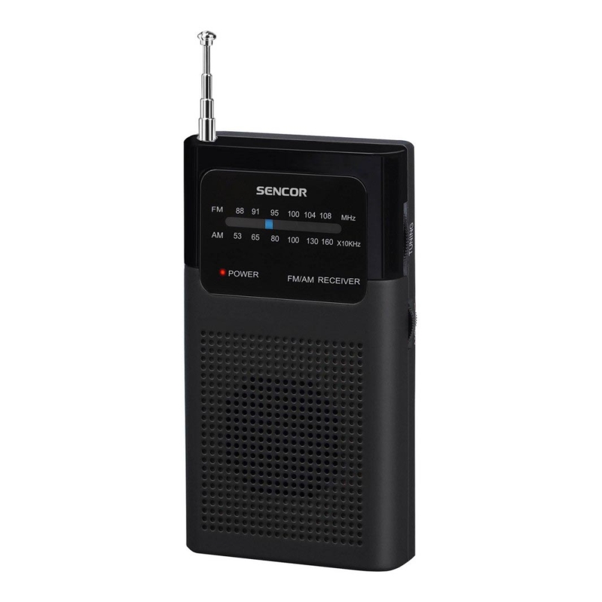 Sencor - Radio FM/AM de poche 2xAAA