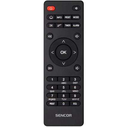Sencor - Radio Internet 14W/5V Wi-Fi + télécommande