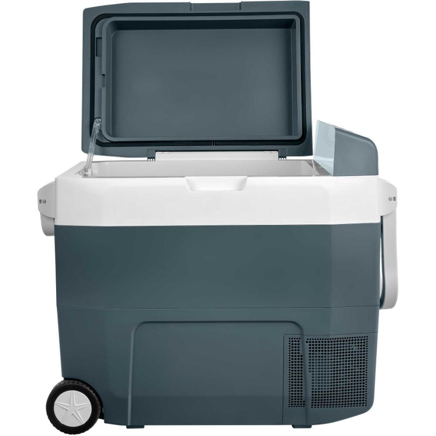 Sencor - Réfrigérateur de voiture portable à compresseur 55 l 70 W/12 V/230 V bleu/blanc