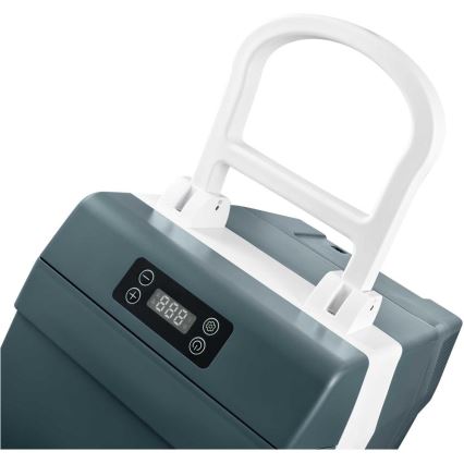 Sencor - Réfrigérateur de voiture portable à compresseur 55 l 70 W/12 V/230 V bleu/blanc