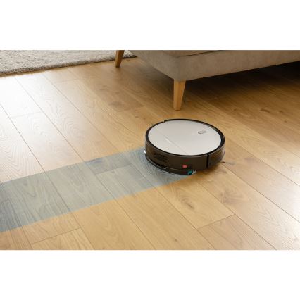 Sencor - Robot aspirateur avec une serpillière 2en1 25W 2600 mAh noir/argent + télécommande