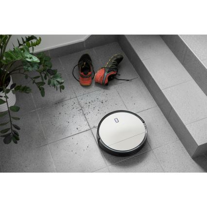 Sencor - Robot aspirateur avec une serpillière 2en1 25W 2600 mAh noir/argent + télécommande