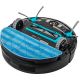 Sencor - Robot aspirateur avec une serpillière 2en1 25W 2600 mAh noir/argent + télécommande