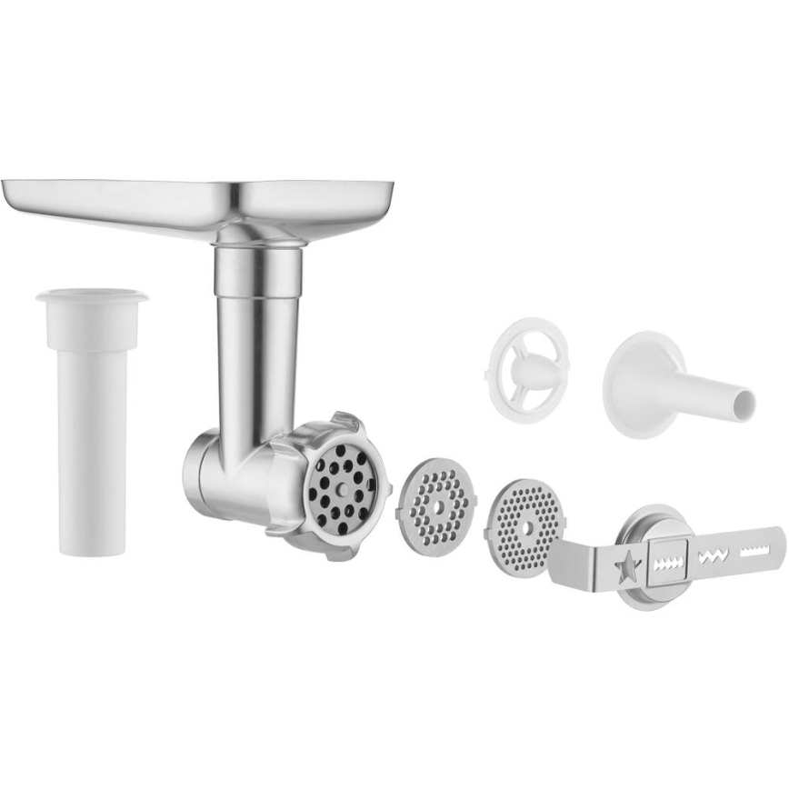 Sencor - Robot de cuisine avec bol en acier inoxydable 1000W/230V blanc