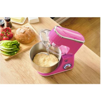 Sencor - Robot de cuisine avec bol en inox 1300W/230V rose