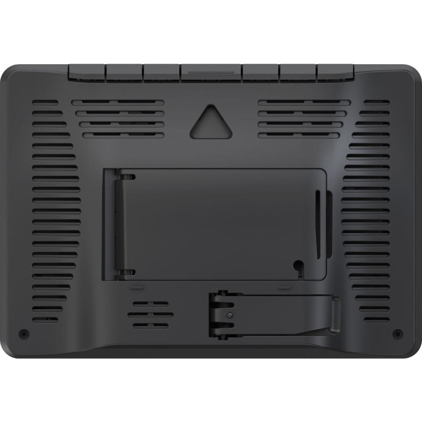 Sencor - Station météo avec écran LCD couleur, alimentée par 3xAA + 2xAA, noir