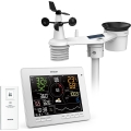 Sencor - Station météo professionnelle avec écran LCD couleur 5V 1xCR2032 + 3xAA + 2xAA Wi-Fi Tuya