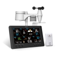 Sencor - Station météo professionnelle avec écran LCD couleur 5V/1xCR2032 + 3xAA Wi-Fi