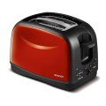 Sencor - Toasteur avec deux emplacements 850W/230V rouge