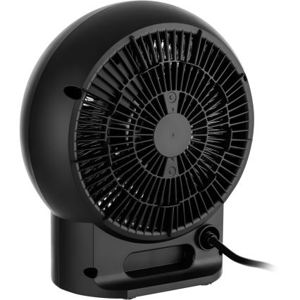 Sencor - Ventilateur avec élément chauffant 1200/2000W/230V noir