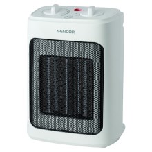 Sencor - Ventilateur avec élément chauffant en céramique 900/1300/2000W/230V blanc