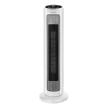 Sencor - Ventilateur chauffant à résistance céramique 2200W/230V Wi‑Fi blanc + télécommande