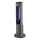 Sencor - Ventilateur colonne sans pales avec élément chauffant en céramique 1200/2000W/230V anthracite + télécommande