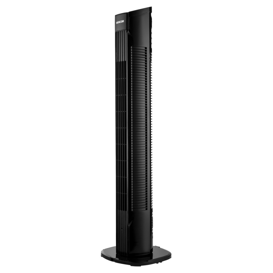 Sencor - Ventilateur de sol 50W/230V noir + télécommande