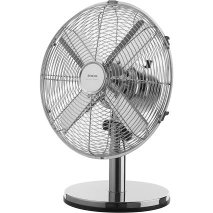 Sencor - Ventilateur de table 35W/230V chrome brillant